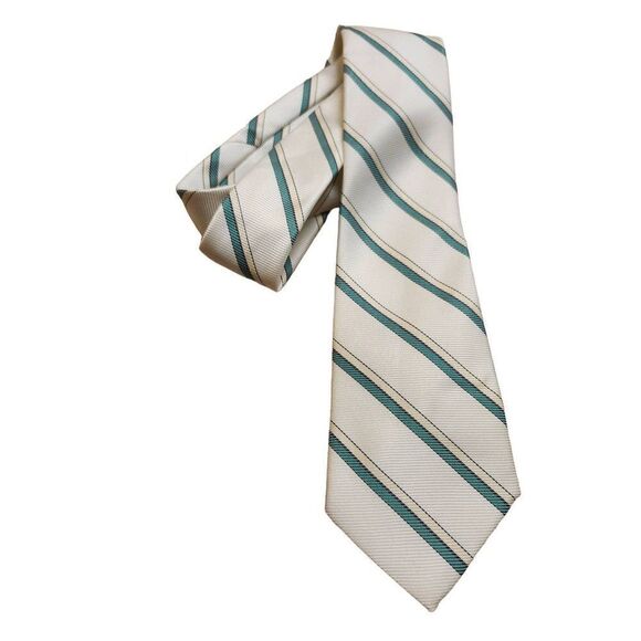 Lot of 3 Vintage Ties Corpcore 70s Paisley Striped - Picture 4 of 8